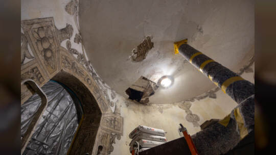 Einblick Schloss Mühlhausen Rauschmayer