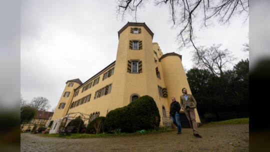 Einblick Schloss Mühlhausen Rauschmayer