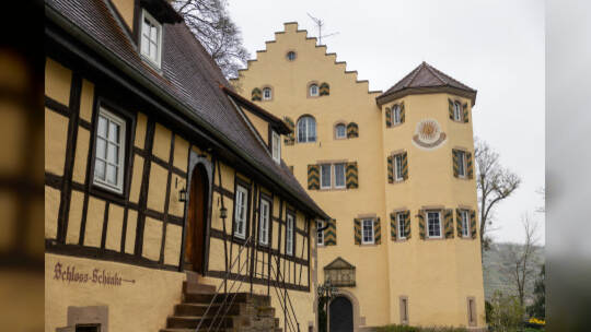 Einblick Schloss Mühlhausen Rauschmayer