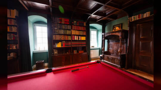 Einblick Schloss Mühlhausen Rauschmayer