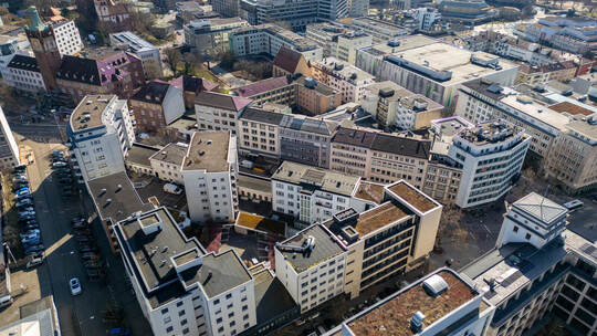 Innenstadt Drohnenbild