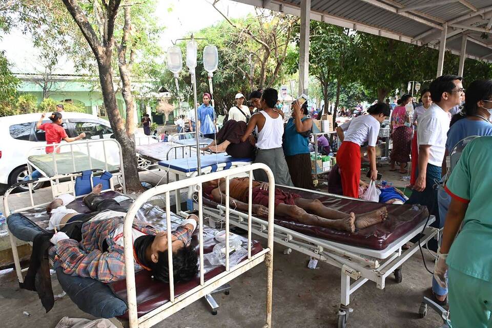 Erdbeben in Myanmar