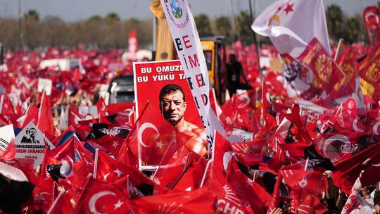 Proteste nach der Festnahme des Istanbuler Bürgermeisters
