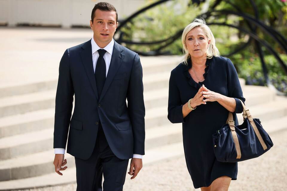 Bardella und Le Pen Bardella und Le Pen