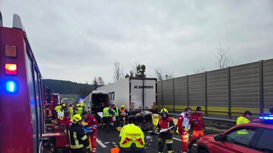 Vier Tote bei Kollision auf Autobahn in Österreich Vier Tote bei Kollision auf Autobahn in Österreich