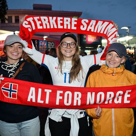 Norwegische Fußballfans