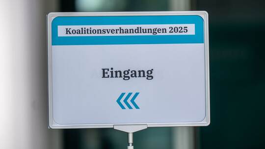 Fortsetzung der Koalitionsverhandlungen von Union und SPD
