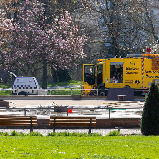 Gefahrstoffeinsatz Brunnen Stadtpark