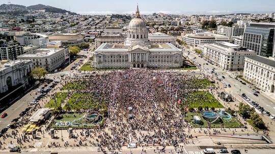 Demonstrationen in den USA gegen US-Präsident Trump Demonstrationen in den USA gegen US-Präsident Trump