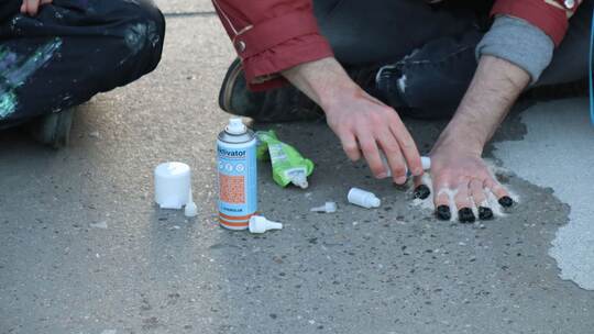 Zementwerk in Leimen durch Protestaktion blockiert
