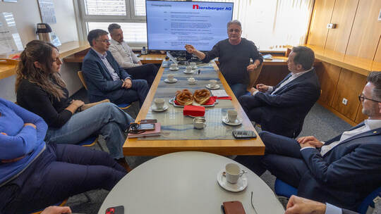 Unternehmensbesuch Niersberger AG Boch WSP