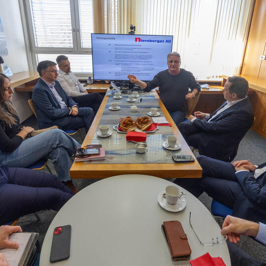 Unternehmensbesuch Niersberger AG Boch WSP