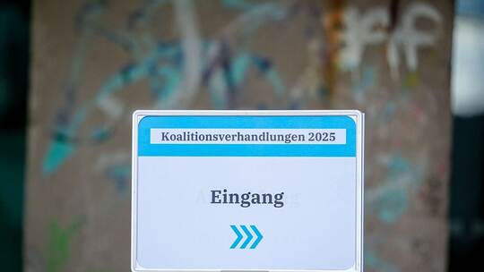 Fortsetzung der Koalitionsverhandlungen von Union und SPD
