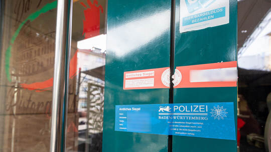 Zwangsschliessung Pizzaria Sedanplatz