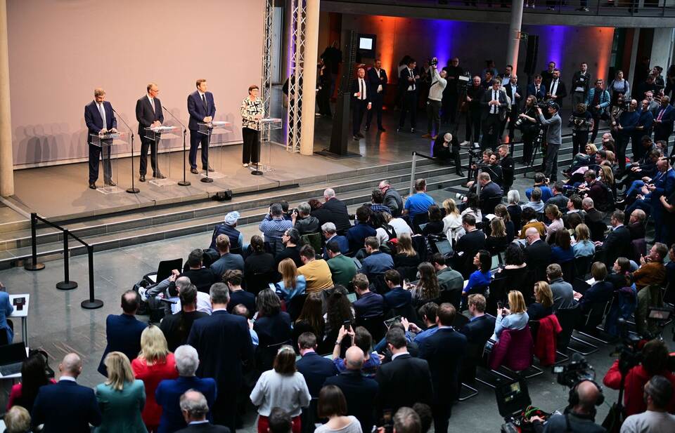 Koalitionsverhandlungen von Union und SPD abgeschlossen