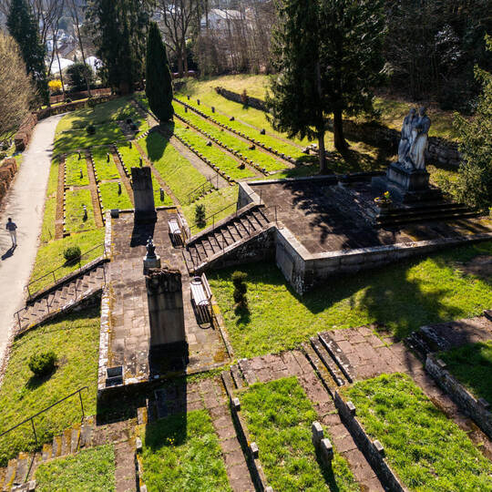 Waldfriedhof Bad Wildbad Kriegsgräber
