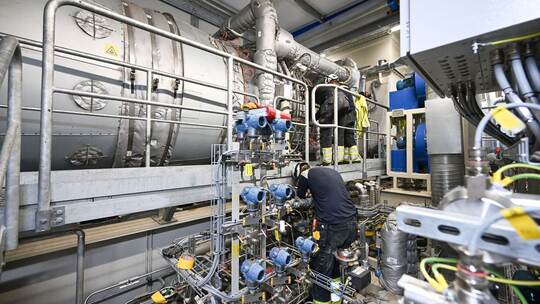 Neues wasserstofffähiges Gaskraftwerk der EnBW Neues wasserstofffähiges Gaskraftwerk der EnBW