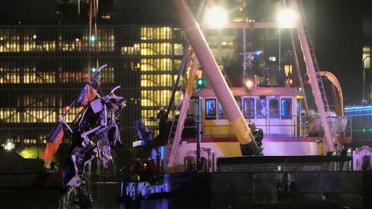 Hubschrauber verunglückt in New York