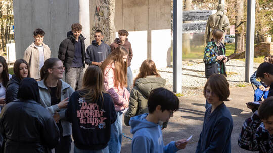 Schüler führen Schüler DDR Museum