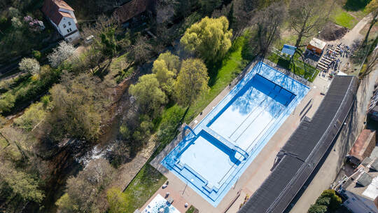 Spatenstich Nagoldfreibad Dillweißenstein