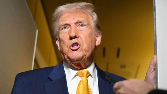 US-Präsident Trump unterwegs US-Präsident Trump unterwegs