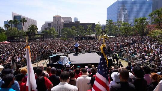Demonstrationen gegen US-Präsident Trump - «Fighting Oligarchy»