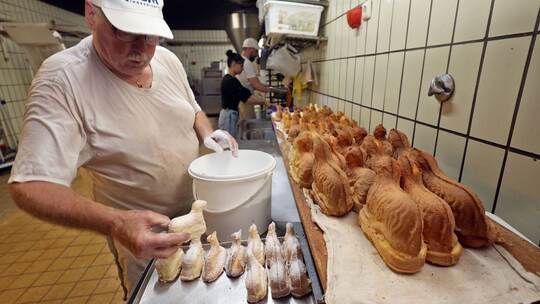 Gebackene Osterlämmer Gebackene Osterlämmer