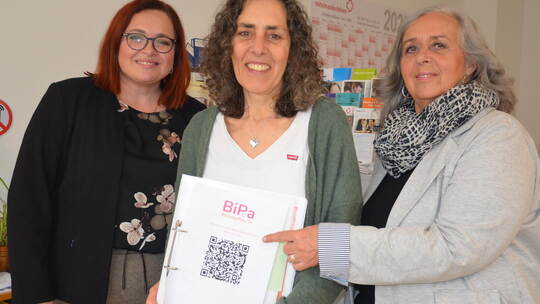 Sie freuen sich über neue Bildungspaten in Königsbach-Stein und anderswo: Bildungspatin Anna Degenstein, Schulsozialarbeiterin R