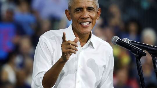 Barack Obama im Wahlkampf-Einsatz 2024 Barack Obama im Wahlkampf-Einsatz 2024