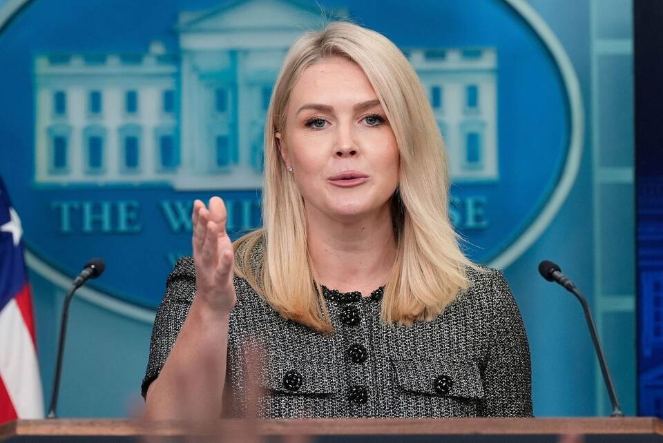 Trumps Pressesprecherin Leavitt