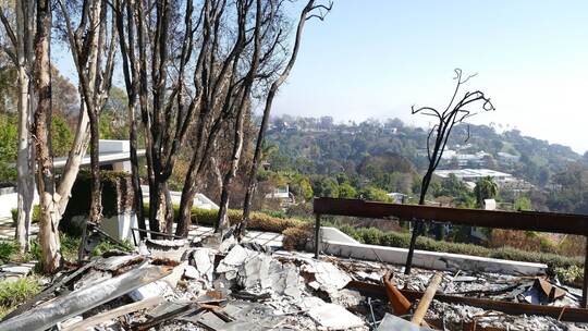 Nach den Feuern in Los Angeles: Pacific Palisades Nach den Feuern in Los Angeles: Pacific Palisades