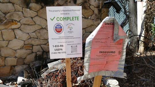 Nach den Feuern in Los Angeles: Pacific Palisades Nach den Feuern in Los Angeles: Pacific Palisades