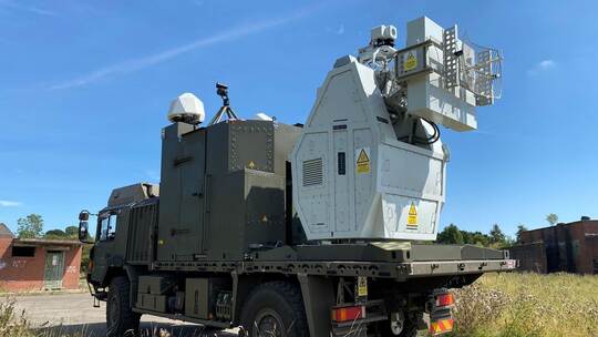 Großbritannien testet neue Waffe zur Drohnenabwehr Großbritannien testet neue Waffe zur Drohnenabwehr