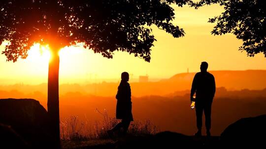 Sonnenaufgang in Hannover