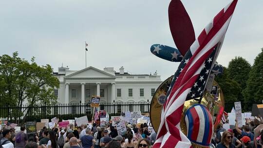 Demonstration vor dem Weißen Haus