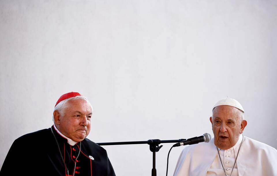 Erzbischof Jean-Marc Aveline und Papst Franziskus