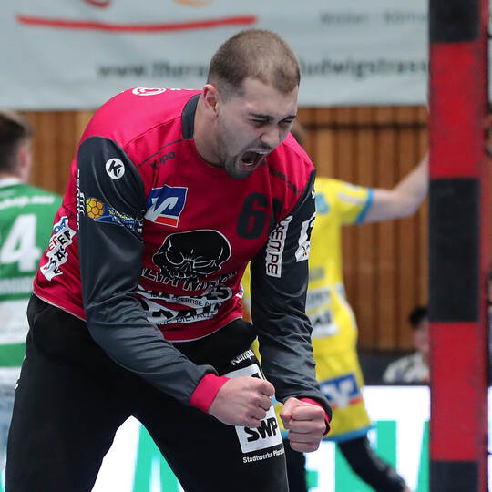 Handball, 3. Liga, Wölfe Würzburg - SG Pforzheim-Eutingen