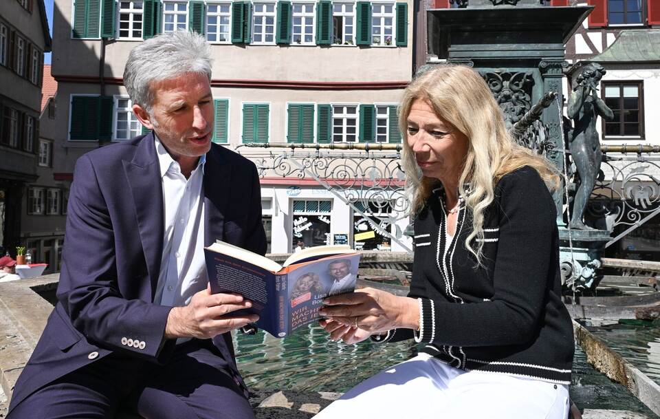 Lisa Federle und Boris Palmer