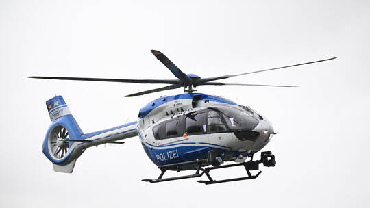 Vorstellung der umgerüsteten Polizeihubschrauber