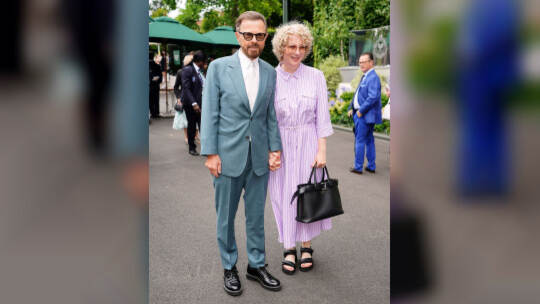 Björn Ulvaeus und Christina Sas Björn Ulvaeus und Christina Sas