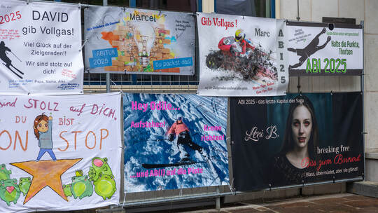 Abiplakate THG Pforzheim