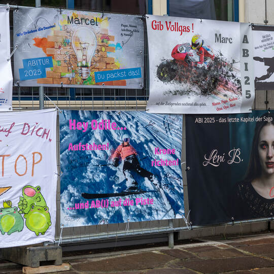 Abiplakate THG Pforzheim