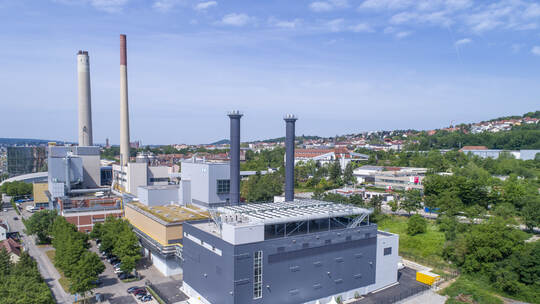 Einweihung Gasmotorenwerk SWP