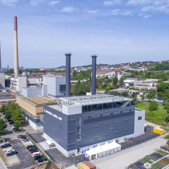 Einweihung Gasmotorenwerk SWP