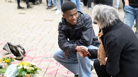Demo nach Polizeischüssen in Oldenburg