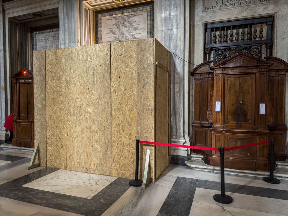 Papst Franziskus gestorben - Rom Papst Franziskus gestorben - Rom