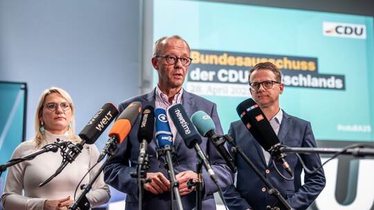 CDU-Bundesausschuss - Vorbereitungen