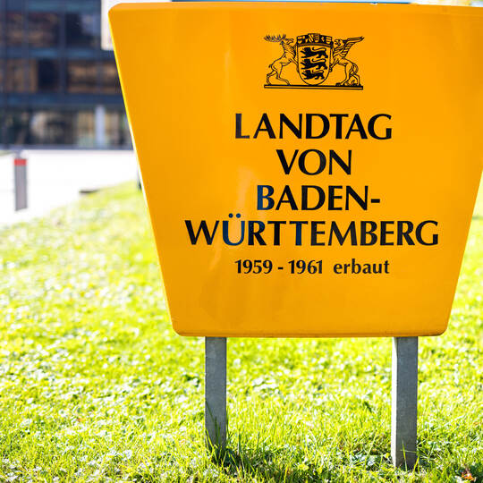 stuttgart, Baden-Wuerttemberg, germany - 06 10 2023: the landtag of baden wuerttemberg