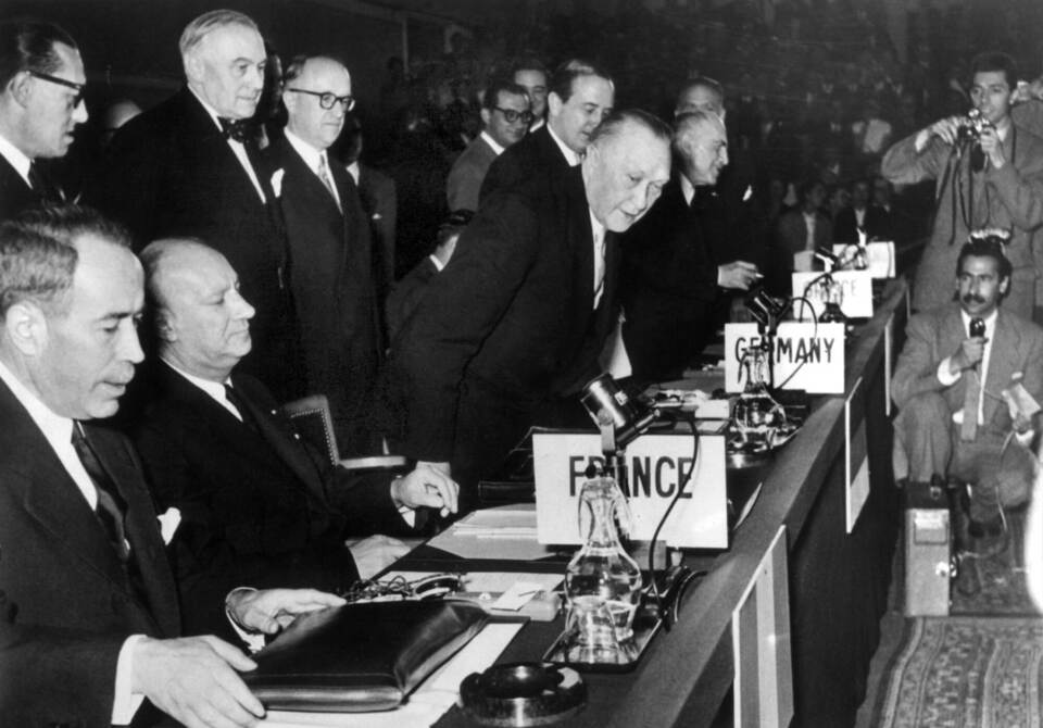 Nato - Beitritt der Bundesrepublik Deutschland