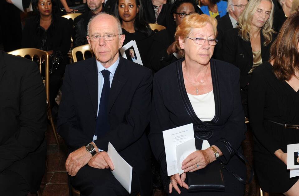 Walter Riester und Ehefrau Renate